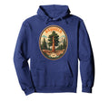 Sequoia National Park Tree Illustration Hoodie - Graphic Print Unisex - T-Shirt, Sweatshirt, Hoodie