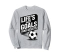 Inspiring Soccer Players Coaches Sweatshirt - Minimalist Print Men Women - T-Shirt, Sweatshirt, Hoodie