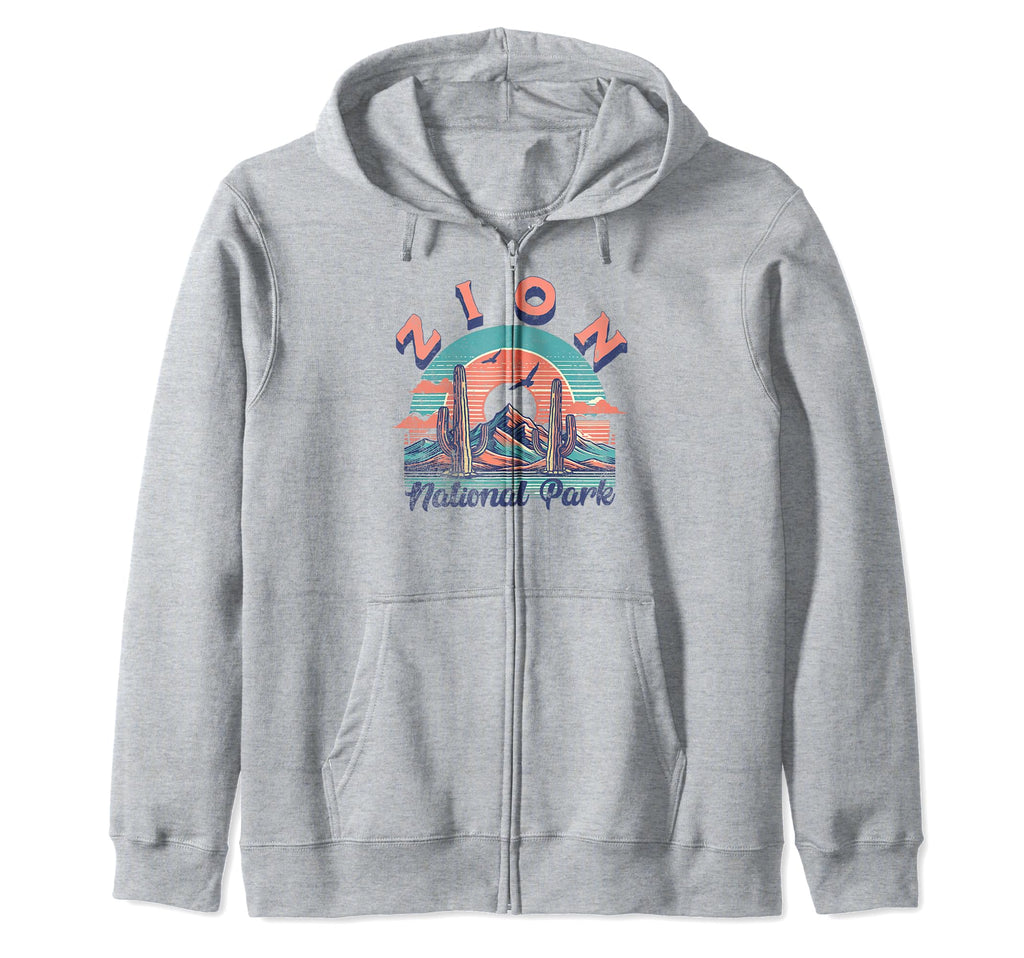 Zion National Park Utah Usa Outdoor Hoodie - Unique Graphic Unisex - T-Shirt, Sweatshirt, Hoodie