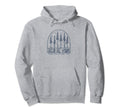 Grand Teton National Park Pine Trees Hoodie - Fun Novelty Design Unisex - T-Shirt, Sweatshirt, Hoodie