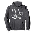 Wildcats School Sports Fan Team Spirit Hoodie - Novelty Apparel for Adults - T-Shirt, Sweatshirt, Hoodie