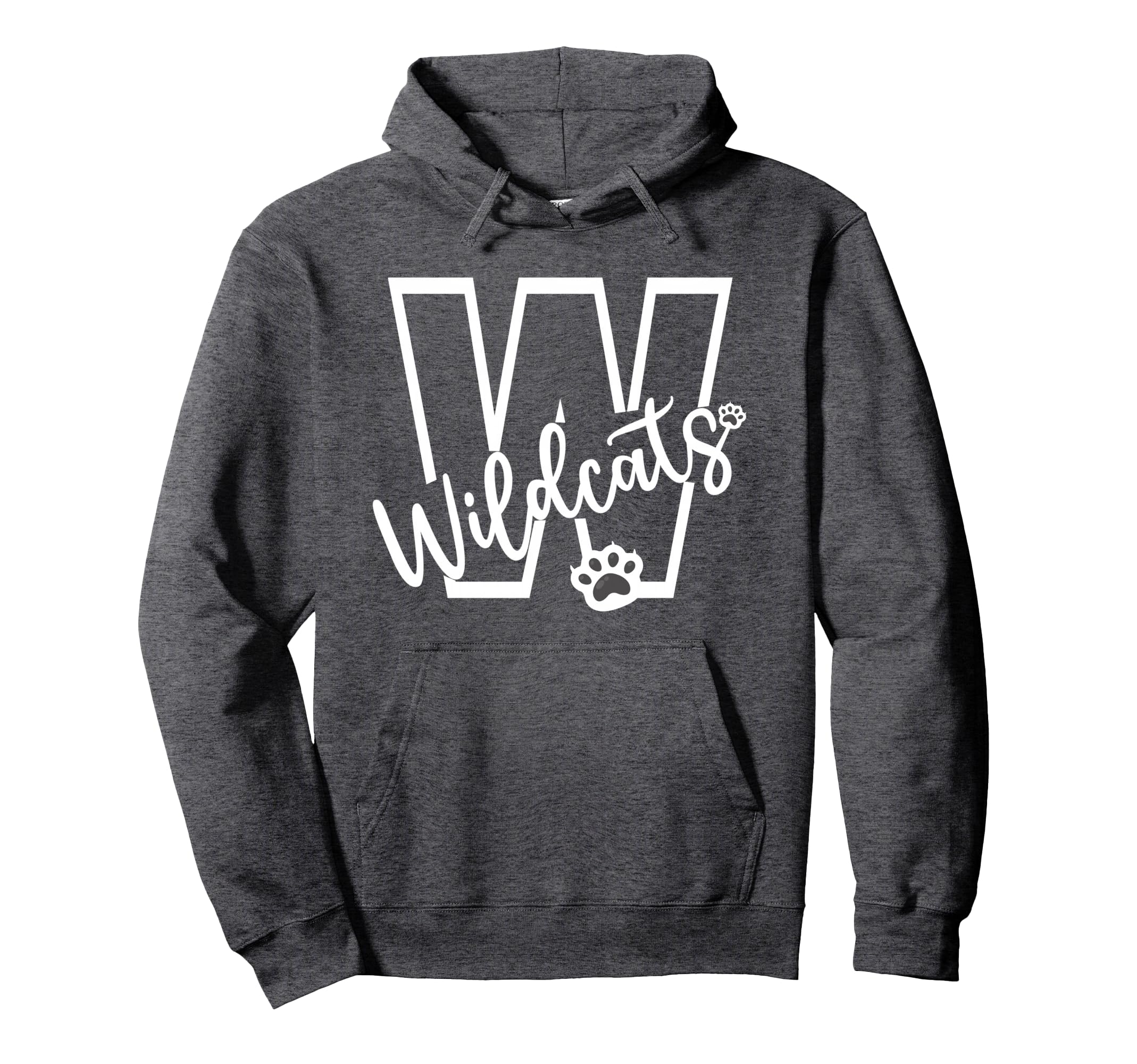 Wildcats School Sports Fan Team Spirit Hoodie - Novelty Apparel for Adults - T-Shirt, Sweatshirt, Hoodie