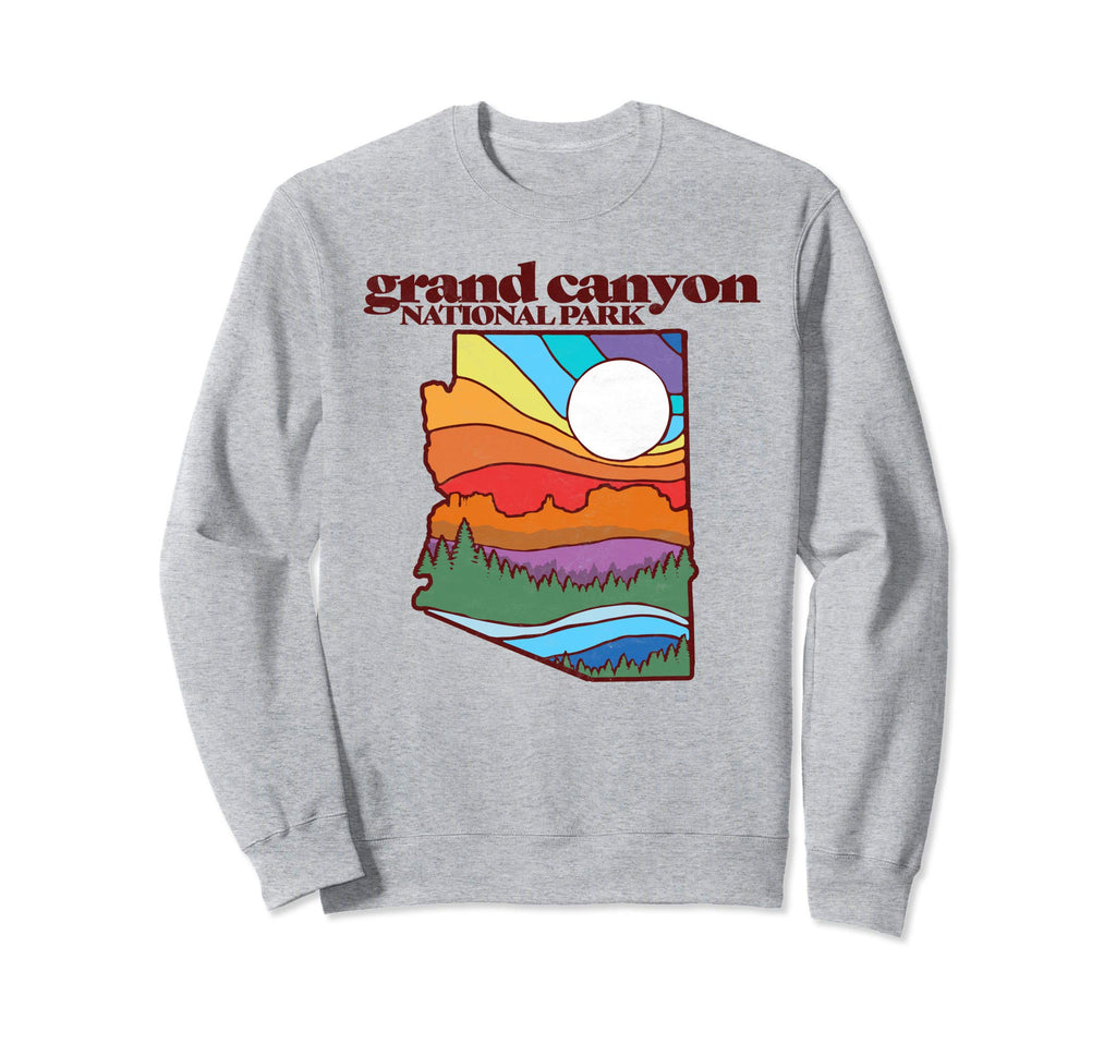 Grand Canyon National Park Arizona Sweatshirt - Novelty Apparel for Adults - T-Shirt, Sweatshirt, Hoodie