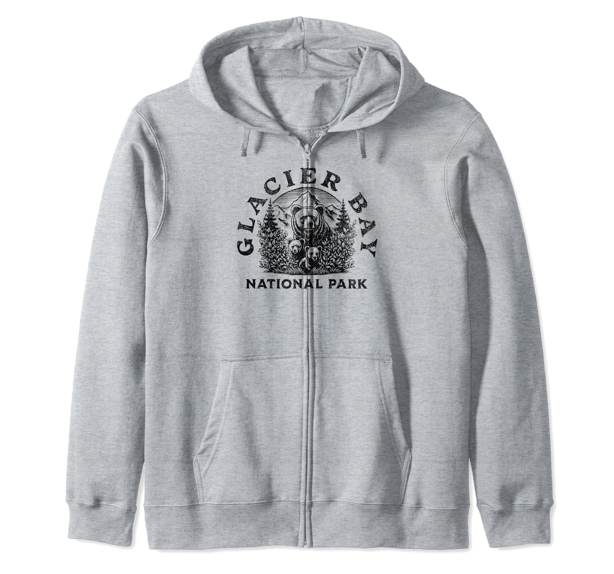 Glacier Bay National Park Alaska Sweatshirt - Aesthetic Graphic Men Women - T-Shirt, Sweatshirt, Hoodie
