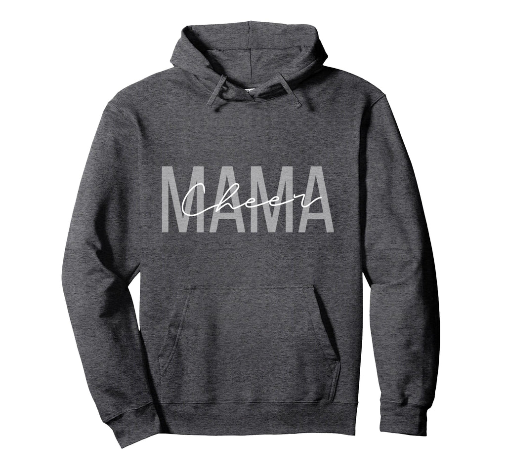 Cheerleader Mom Cheer Mom Mama Mother Hoodie - Graphic Print Men Women - T-Shirt, Sweatshirt, Hoodie