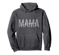 Cheerleader Mom Cheer Mom Mama Mother Hoodie - Graphic Print Men Women - T-Shirt, Sweatshirt, Hoodie