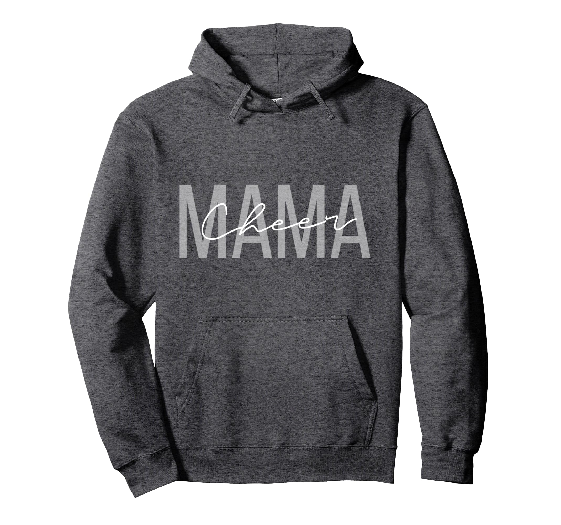 Cheerleader Mom Cheer Mom Mama Mother Hoodie - Graphic Print Men Women - T-Shirt, Sweatshirt, Hoodie