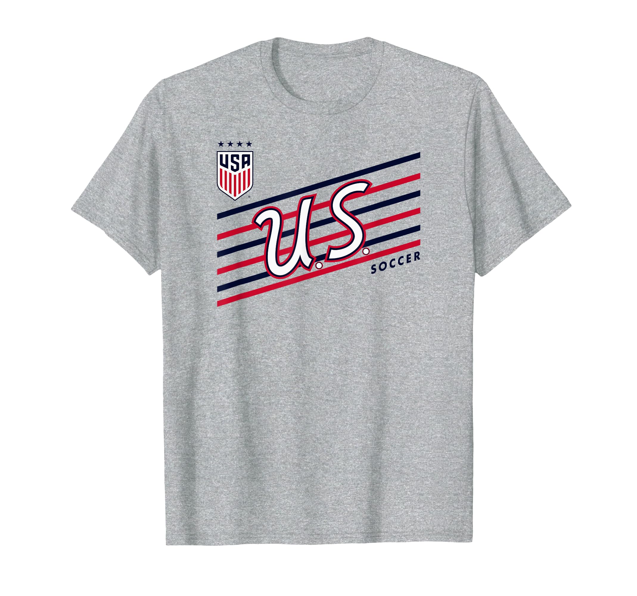 U S Soccer Perform Gray Uswnt T-Shirt - Custom Art Print Men Women - T-Shirt, Sweatshirt, Hoodie