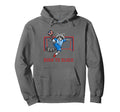 Born To Block Funny Raccoon Soccer Goalie Hoodie - Graphic Print Men Women - T-Shirt, Sweatshirt, Hoodie