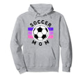 Soccer Mom Mothers Day Sports Mom Hoodie - Aesthetic Graphic for Adults - T-Shirt, Sweatshirt, Hoodie