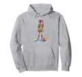Watercolor Art Soccer Player Hoodie - Trendy Graphic Unisex - T-Shirt, Sweatshirt, Hoodie