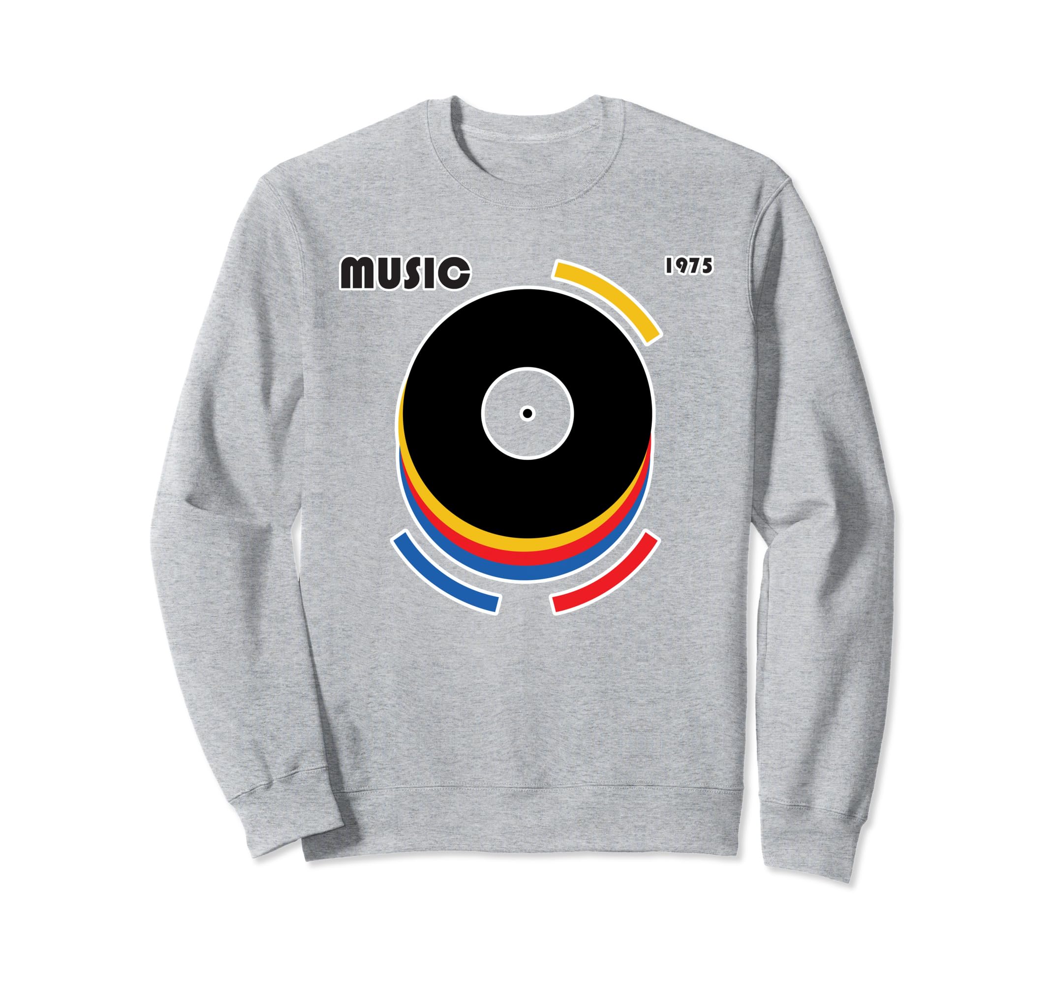 Vinyl Record Player Sweatshirt - Trendy Graphic for Adults - T-Shirt, Sweatshirt, Hoodie