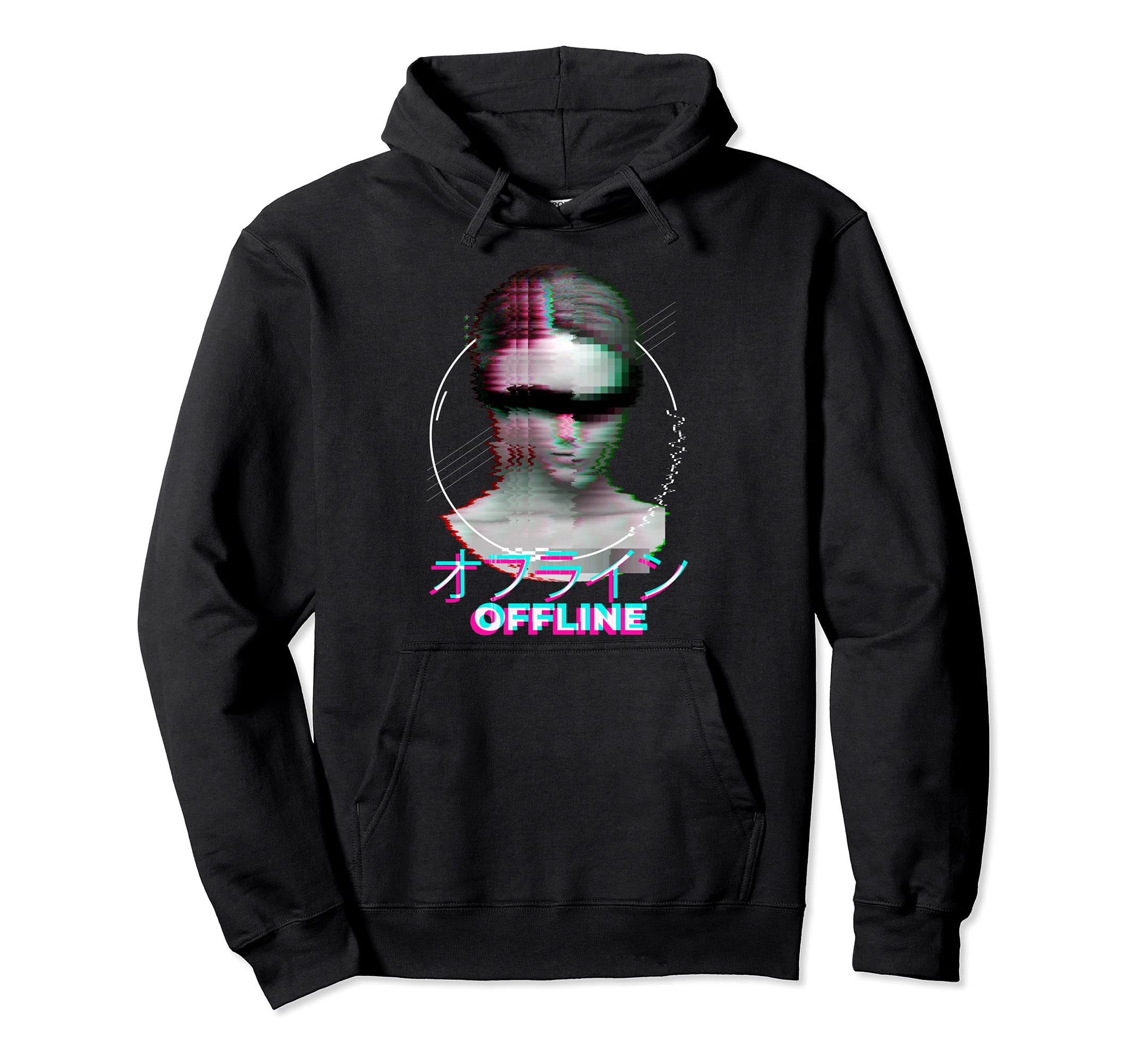 Japanese 90S Minimal Soft Grunge Hoodie - Novelty Apparel for Adults - T-Shirt, Sweatshirt, Hoodie