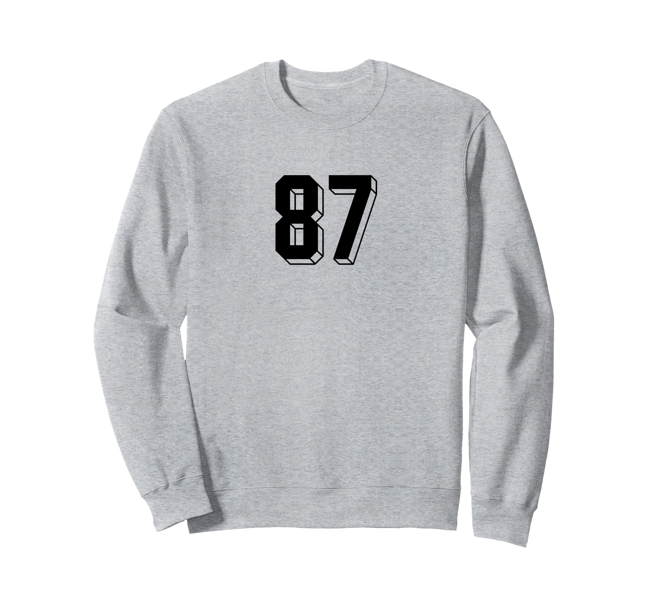 Number 87 80S 90S Soccer Team Sweatshirt - Minimalist Print Men Women - T-Shirt, Sweatshirt, Hoodie