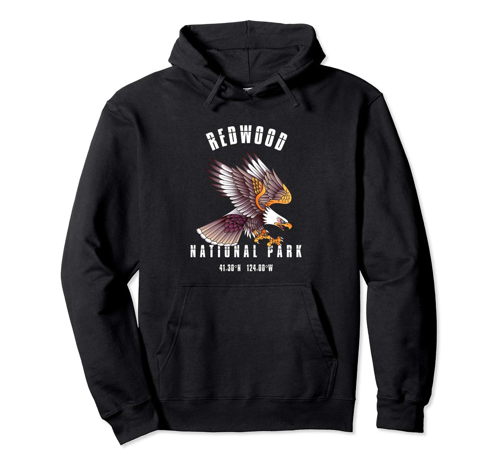 Redwood National Park California Usa Gift Hoodie - Custom Art Print Unisex - T-Shirt, Sweatshirt, Hoodie