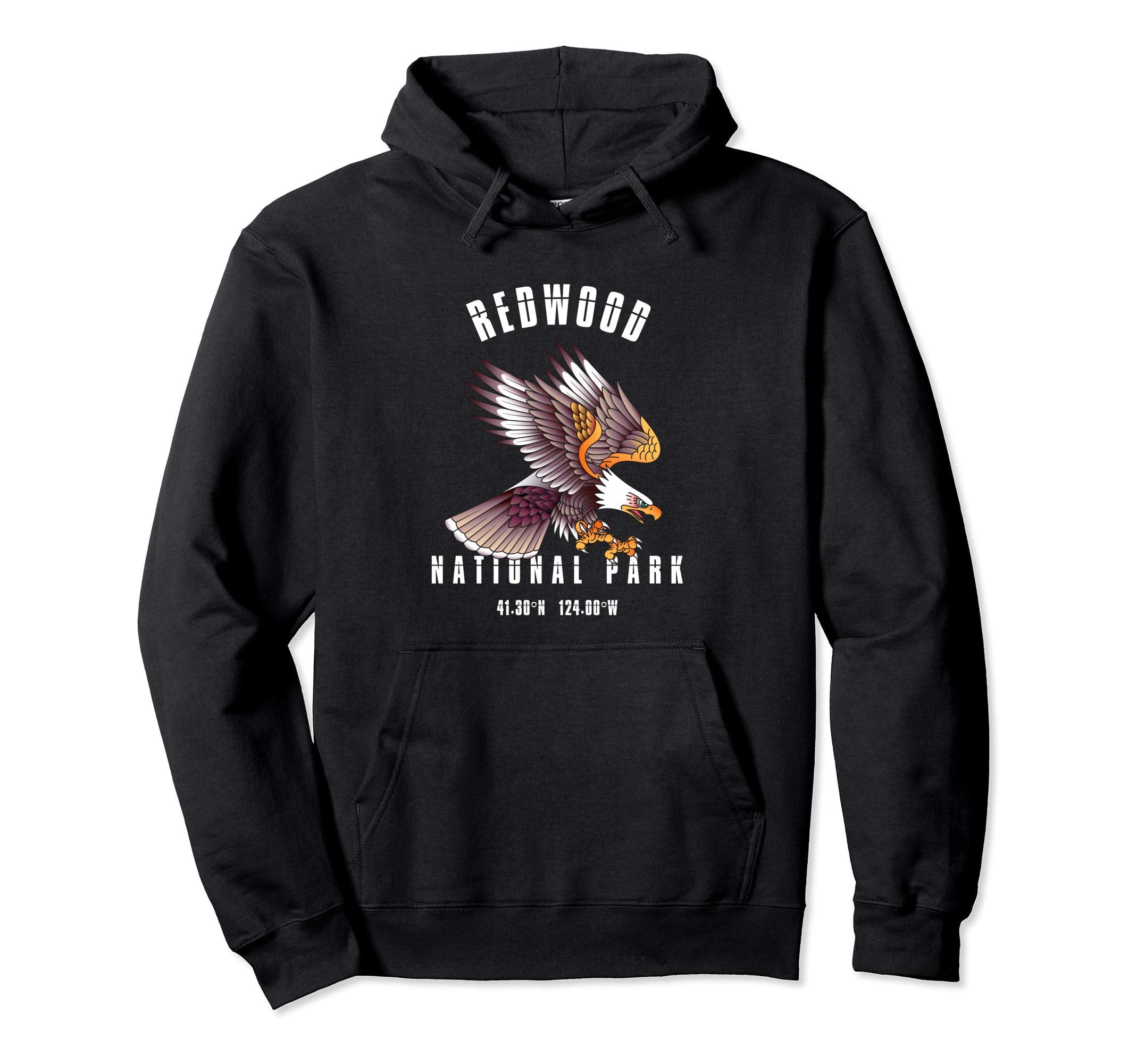 Redwood National Park California Usa Gift Hoodie - Custom Art Print Unisex - T-Shirt, Sweatshirt, Hoodie