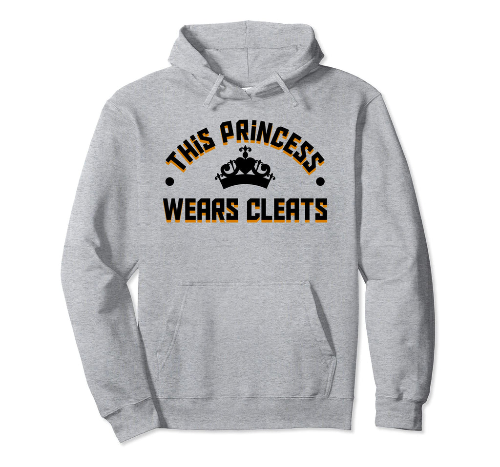 This Princess Wears Cleats Soccer Hoodie - Trendy Graphic Men Women - T-Shirt, Sweatshirt, Hoodie