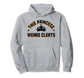 This Princess Wears Cleats Soccer Hoodie - Trendy Graphic Men Women - T-Shirt, Sweatshirt, Hoodie