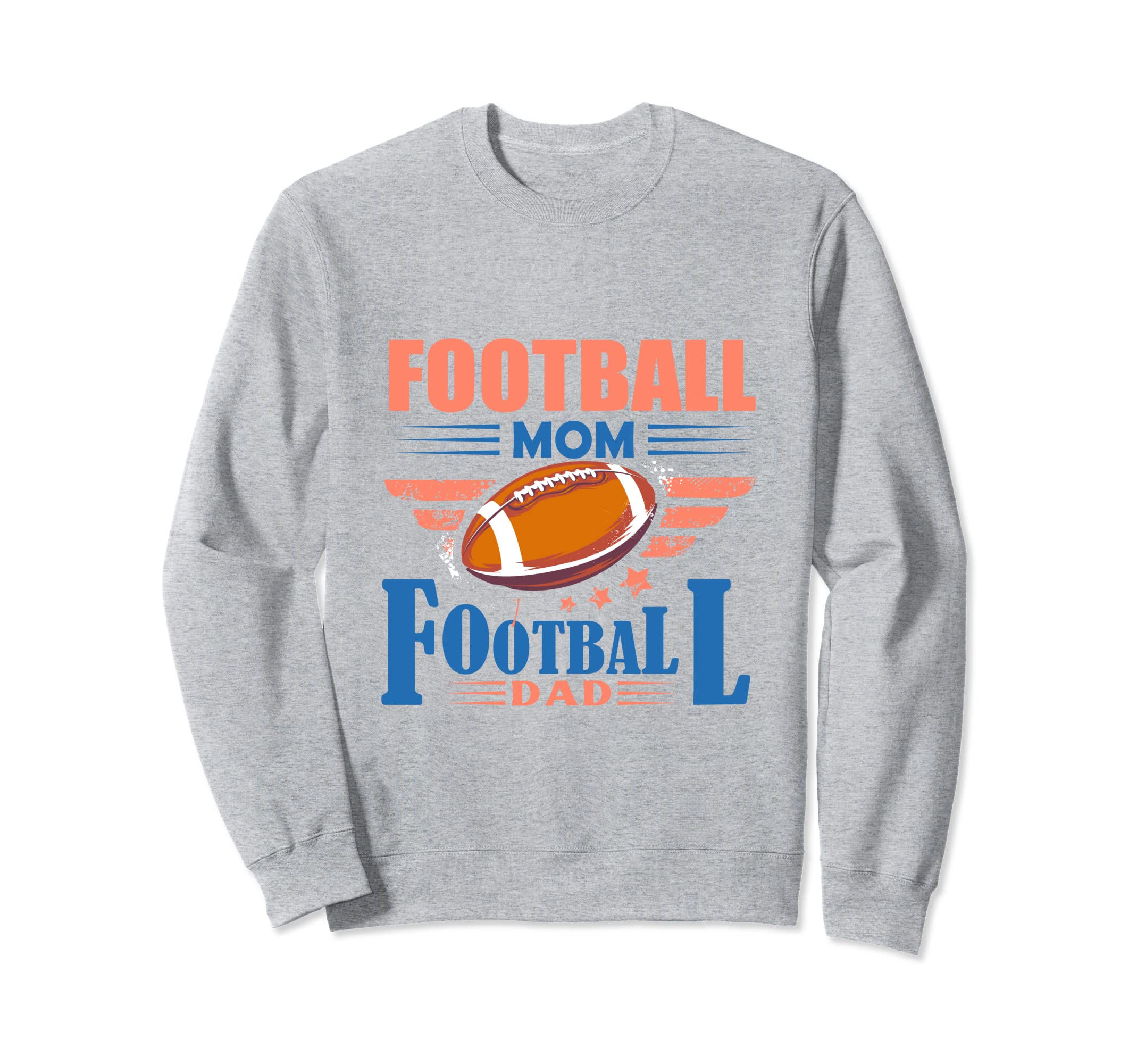 Football Mom Football Dad Funny Sweatshirt - Aesthetic Graphic for Adults - T-Shirt, Sweatshirt, Hoodie