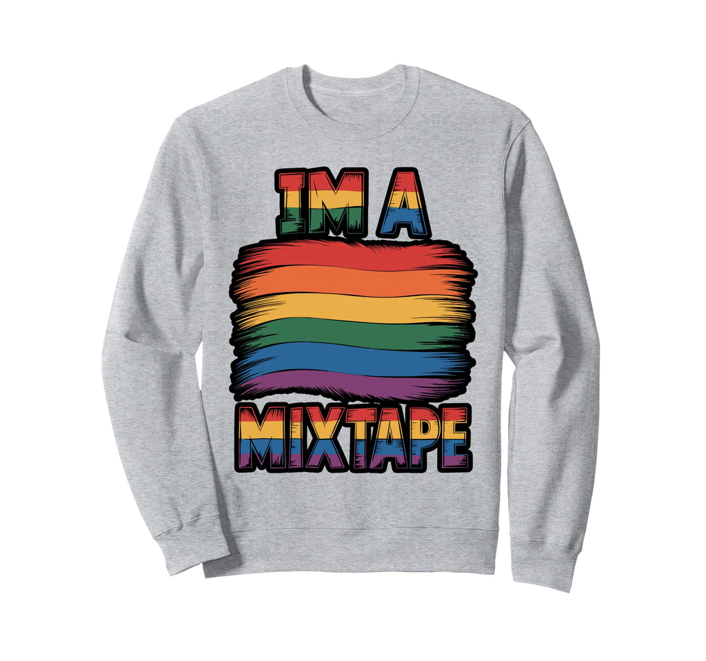 Im Mixtape Cassette Pride Sweatshirt - Graphic Print for Adults - T-Shirt, Sweatshirt, Hoodie