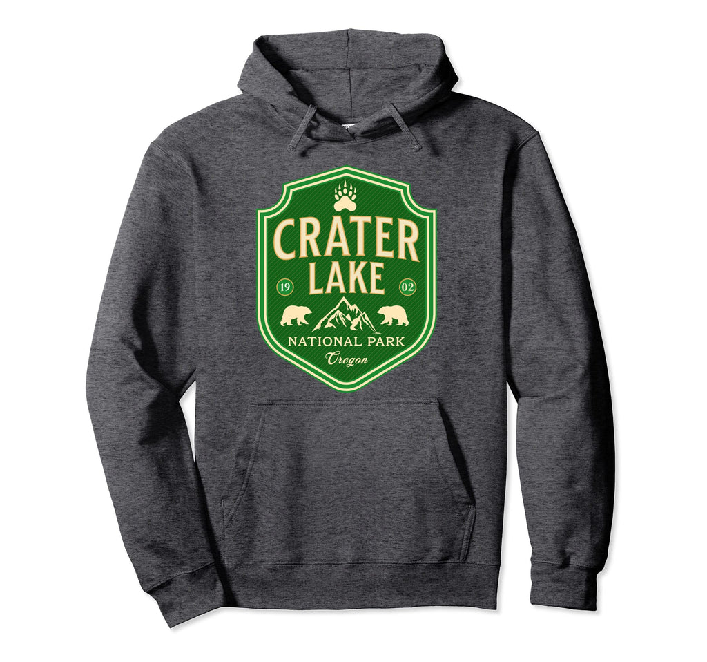 Crater Lake Oregon Nature Hiking Hoodie - Aesthetic Graphic for Adults - T-Shirt, Sweatshirt, Hoodie