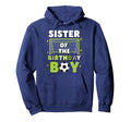 Sister Birthday Soccer Fan Hoodie - Custom Art Print for Adults - T-Shirt, Sweatshirt, Hoodie