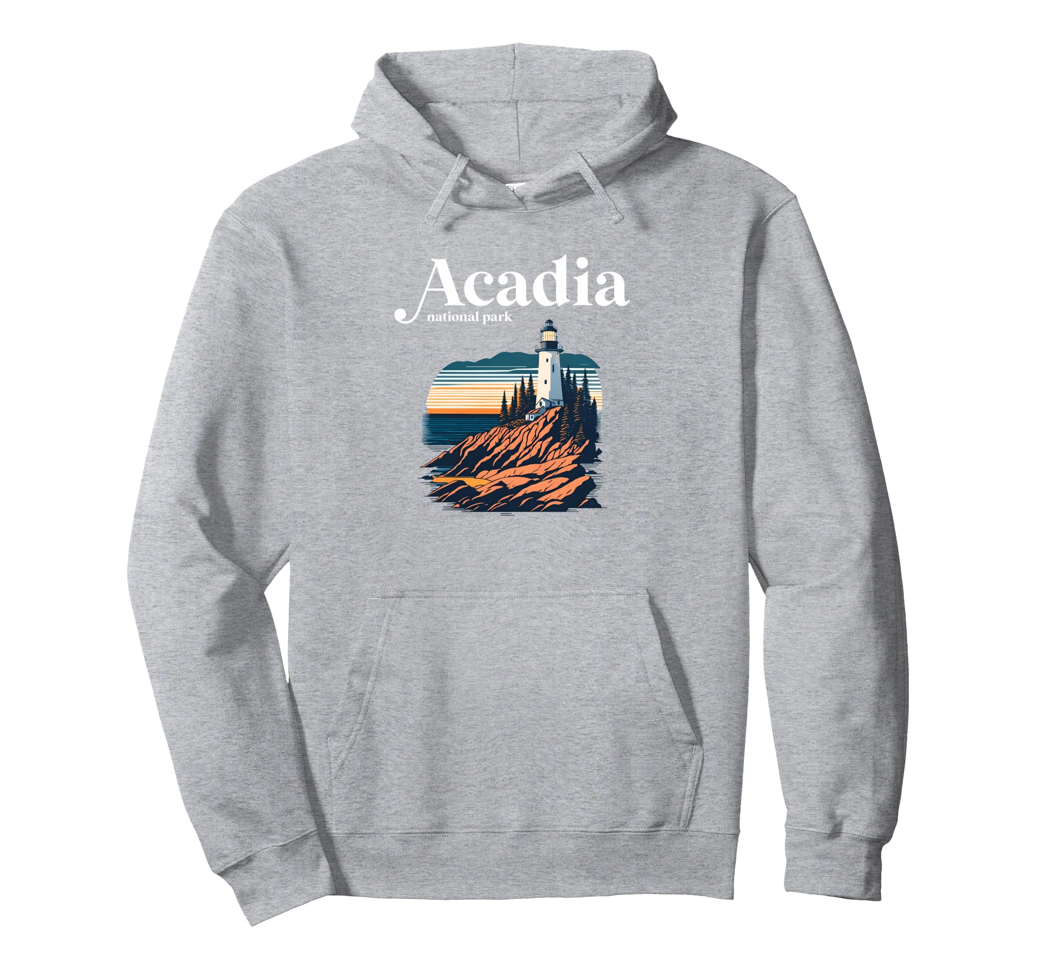 Acadia National Park Maine Hoodie - Casual Everyday Wear Unisex - T-Shirt, Sweatshirt, Hoodie