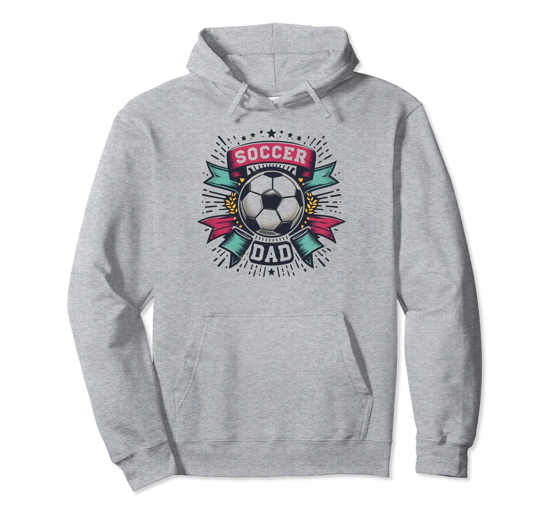 Soccer Dad Family Matching Dad Fathers Hoodie - Unique Graphic Men Women - T-Shirt, Sweatshirt, Hoodie