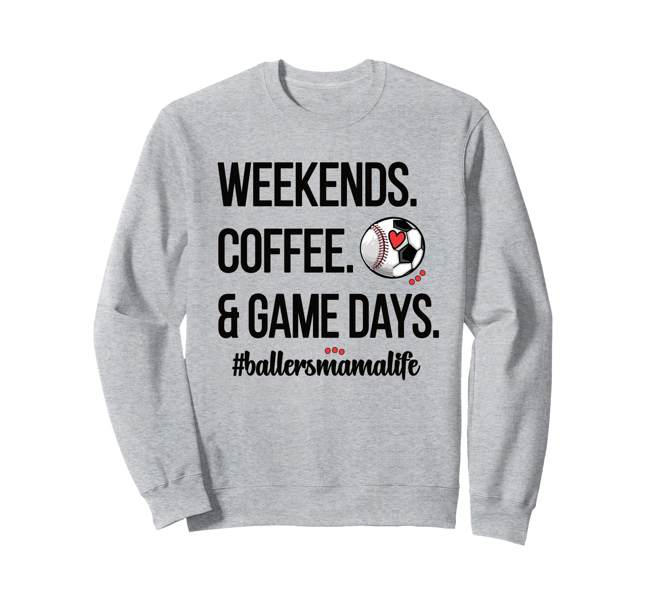 Baseball Soccer Mom Proud Ball Sweatshirt - Custom Art Print Men Women - T-Shirt, Sweatshirt, Hoodie