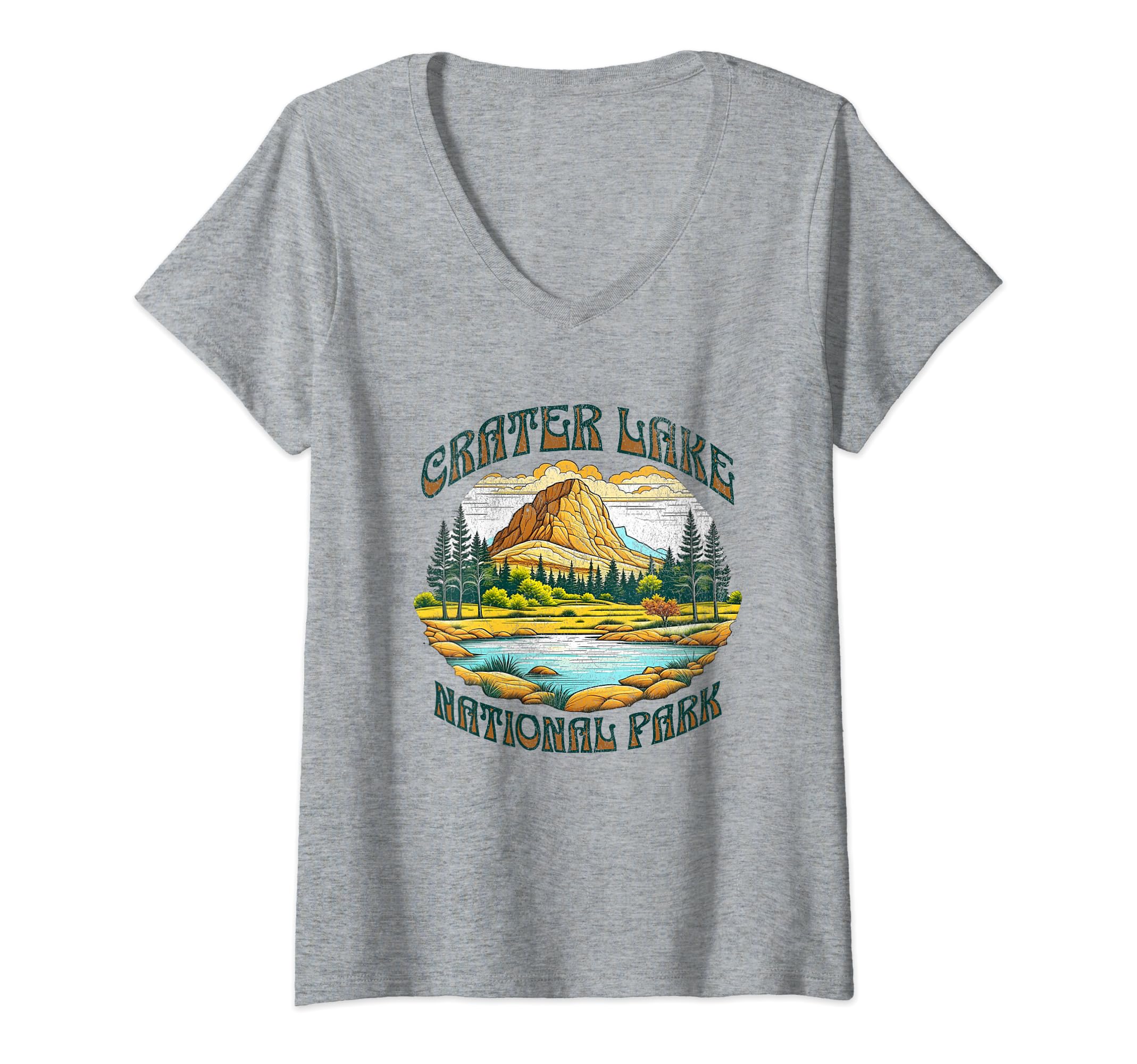 Crater Lake National Park Oregon Usa T-Shirt - Casual Everyday Wear Unisex - T-Shirt, Sweatshirt, Hoodie