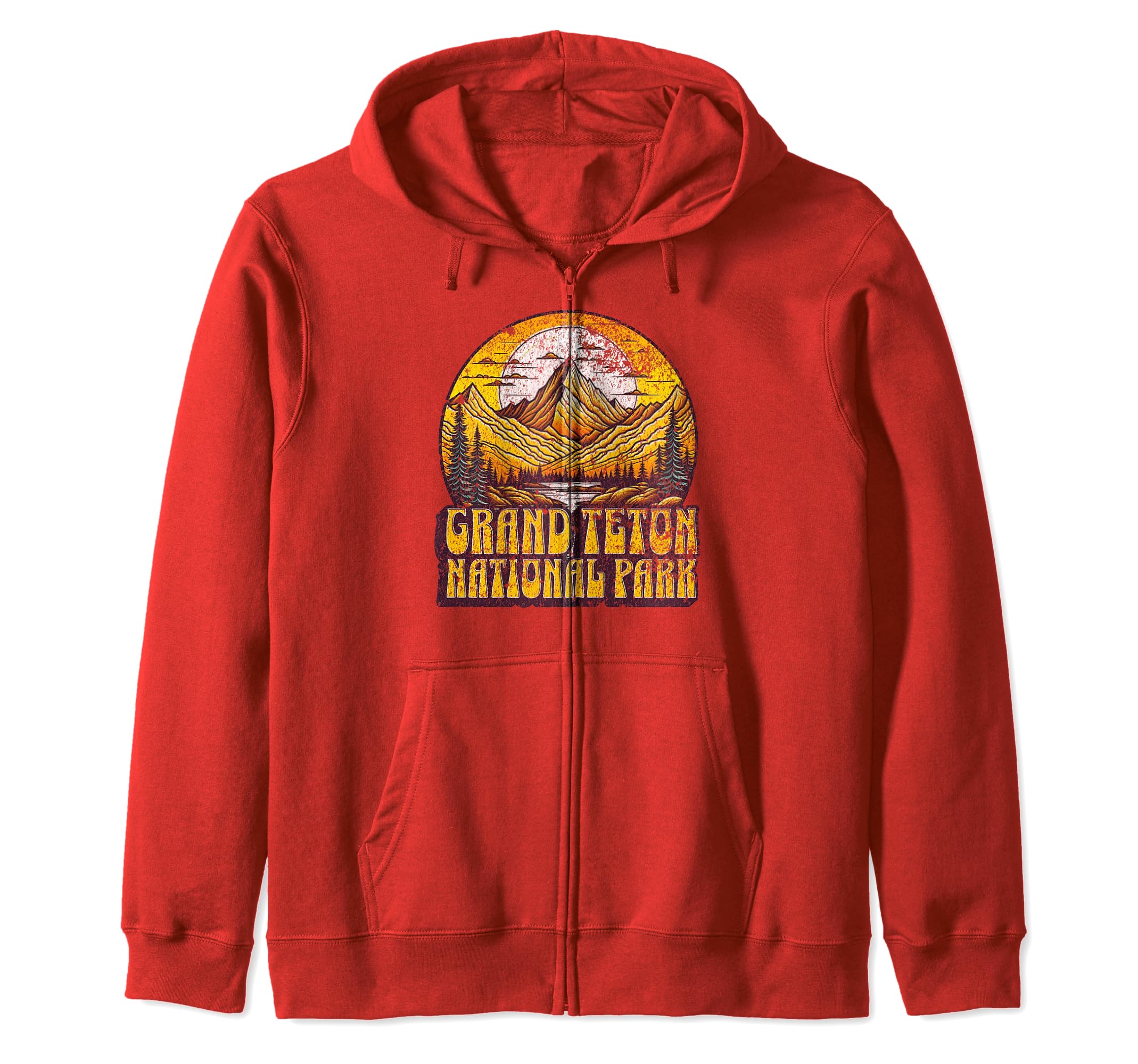 Grand Teton National Park Wyoming Usa Hoodie - Unique Graphic for Adults - T-Shirt, Sweatshirt, Hoodie