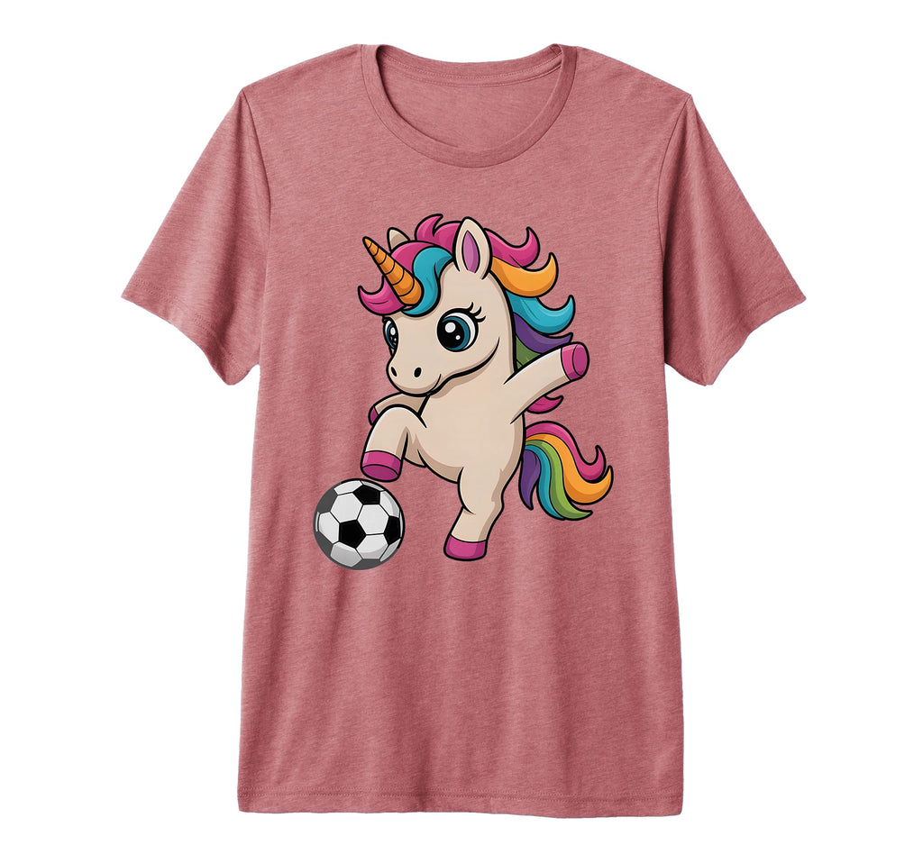 Unicorn Soccer Just Who Loves Score T-Shirt - Aesthetic Graphic for Adults - T-Shirt, Sweatshirt, Hoodie