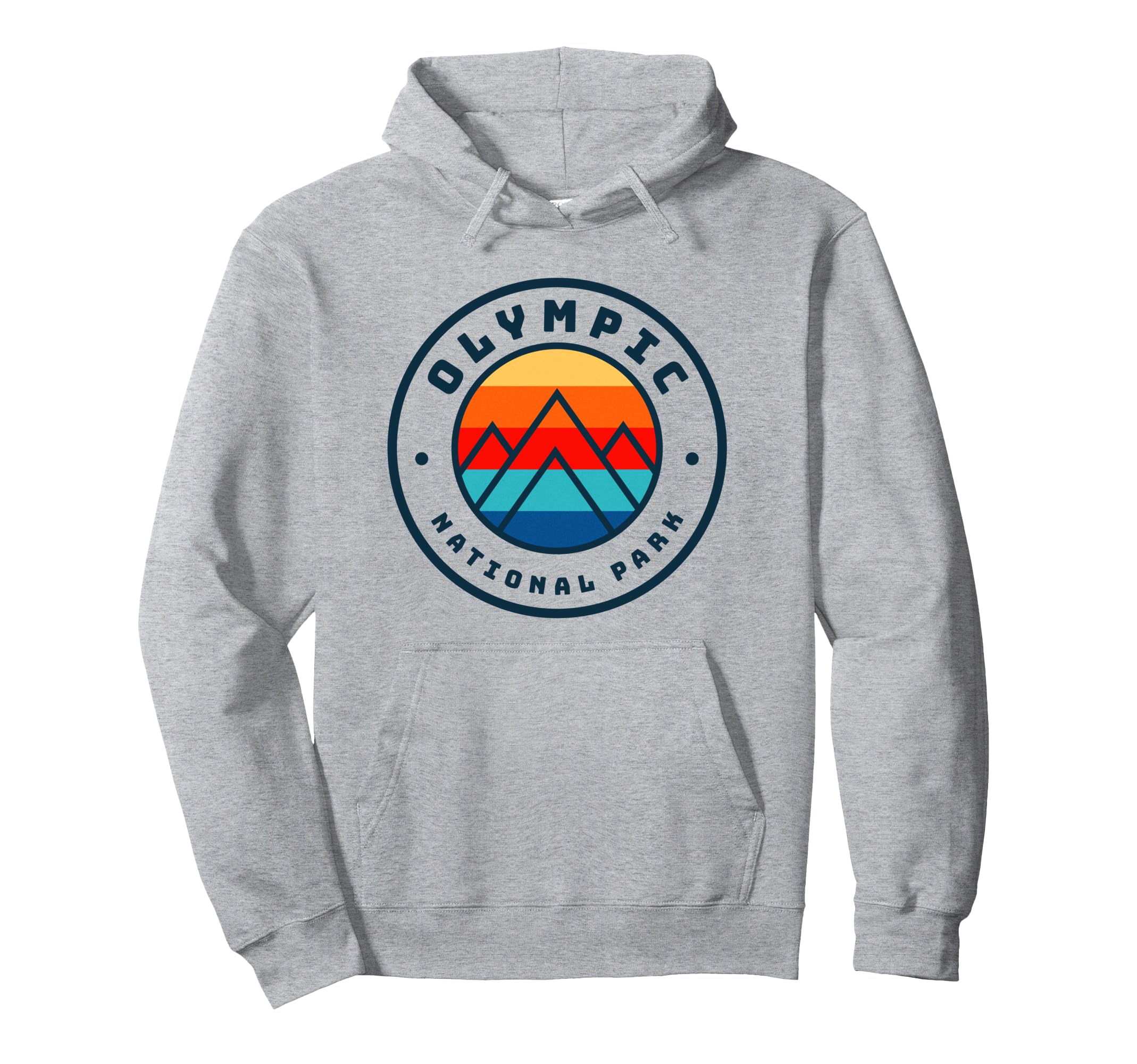 Olympic National Park Washington Summer Hoodie - Trendy Graphic for Adults - T-Shirt, Sweatshirt, Hoodie
