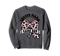 Soccer Mama Coquette Bow Game Day Mom Sweatshirt - Minimalist Print Unisex - T-Shirt, Sweatshirt, Hoodie
