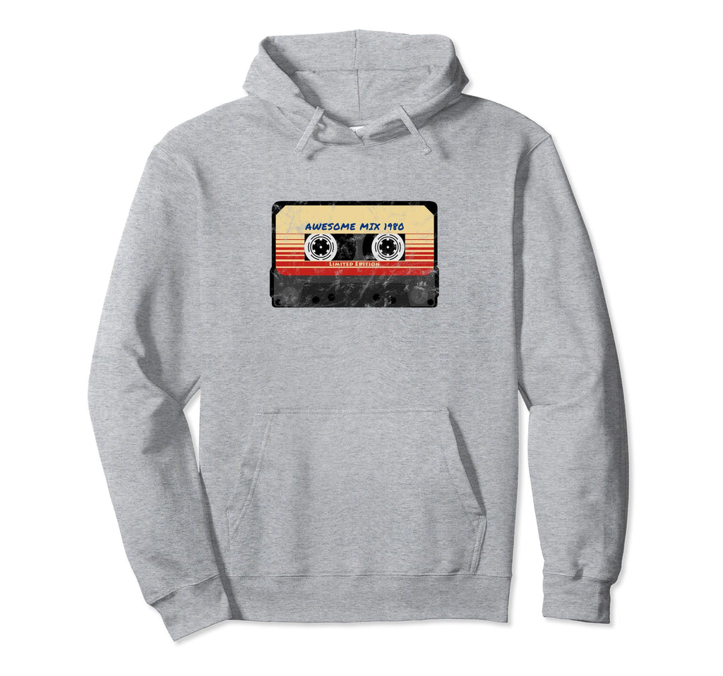 Best 1980 Mixtape Music Year Birth Hoodie - Streetwear Style Men Women - T-Shirt, Sweatshirt, Hoodie