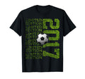 2017 Soccer 9Th Birthday T-Shirt - Minimalist Print Unisex - T-Shirt, Sweatshirt, Hoodie