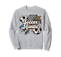 Soccer Auntie Funny Leopard Soccer Sweatshirt - Custom Art Print Unisex - T-Shirt, Sweatshirt, Hoodie