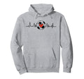 Soccer Heartbeat Soccer Ball Soccer Hoodie - Custom Art Print Men Women - T-Shirt, Sweatshirt, Hoodie