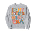 My Soccer Era Groovy Soccer Soccer Sweatshirt - Minimalist Print Unisex - T-Shirt, Sweatshirt, Hoodie