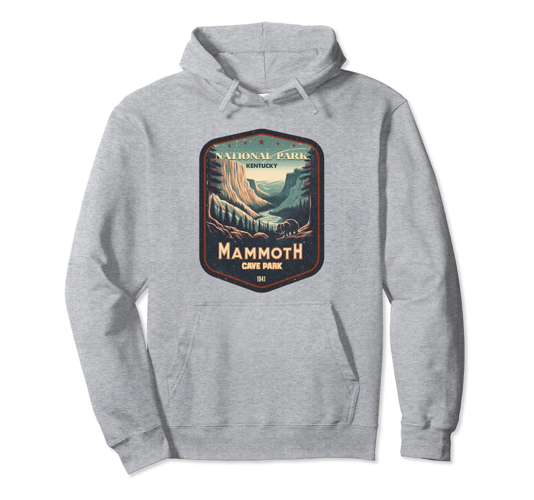 Mammoth Cave National Park Hoodie - Minimalist Print Men Women - T-Shirt, Sweatshirt, Hoodie