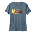 70S 80S Roller Skating Lets Roll Skate T-Shirt - Graphic Print for Adults - T-Shirt, Sweatshirt, Hoodie