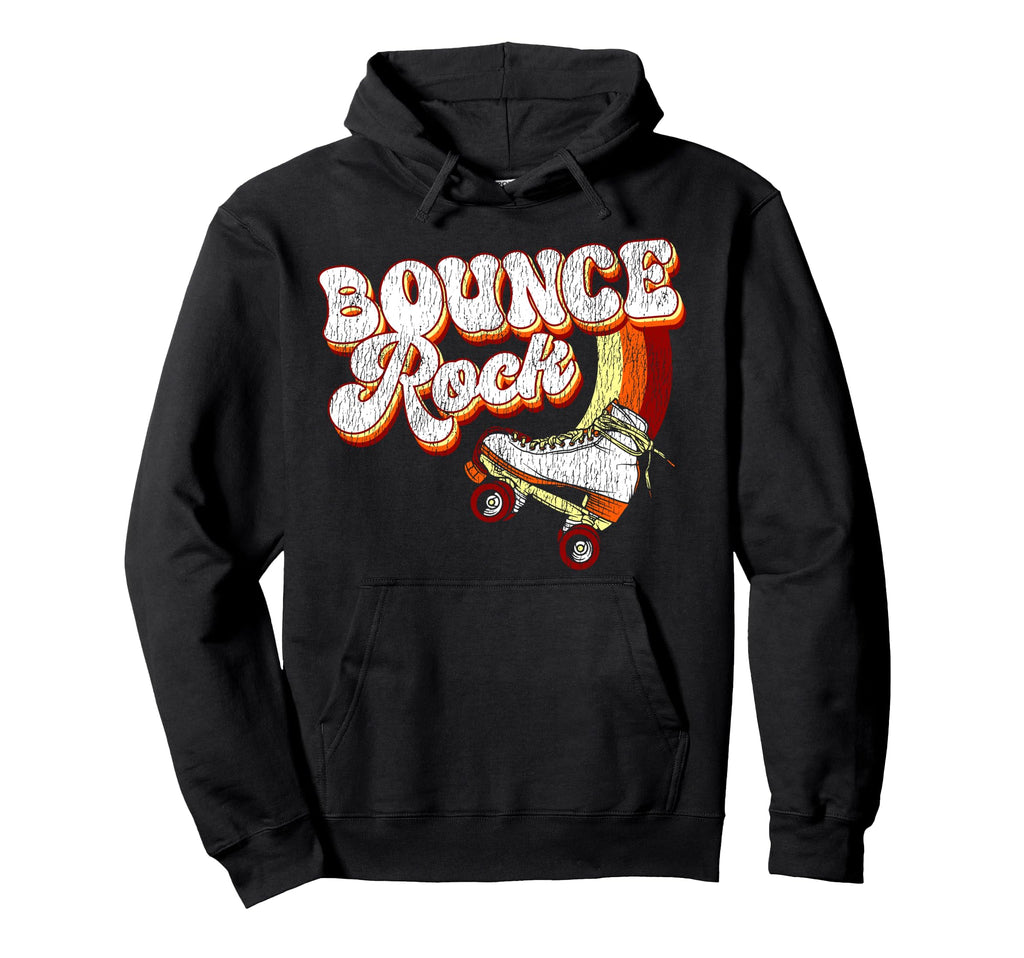 Roller Skating Skate 1970S Bounce Rock Hoodie - Minimalist Print Men Women - T-Shirt, Sweatshirt, Hoodie