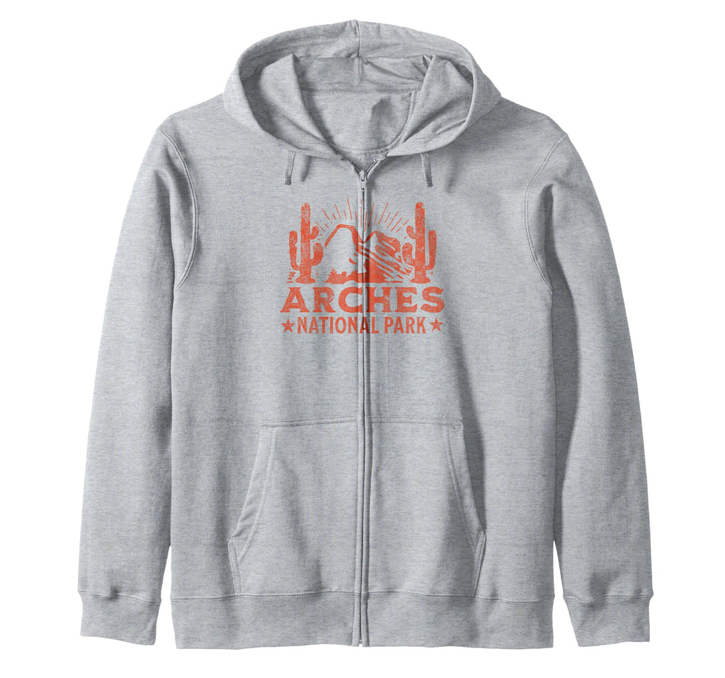 Arches National Park Utah Usa Outdoor Hoodie - Minimalist Print Unisex - T-Shirt, Sweatshirt, Hoodie