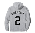 Grandma Team Uniform 2 Baseball Gran Cricket Hoodie - Graphic Print Unisex - T-Shirt, Sweatshirt, Hoodie