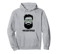 Soccer Stepdad Beard Step Dad Step Hoodie - Custom Art Print for Adults - T-Shirt, Sweatshirt, Hoodie