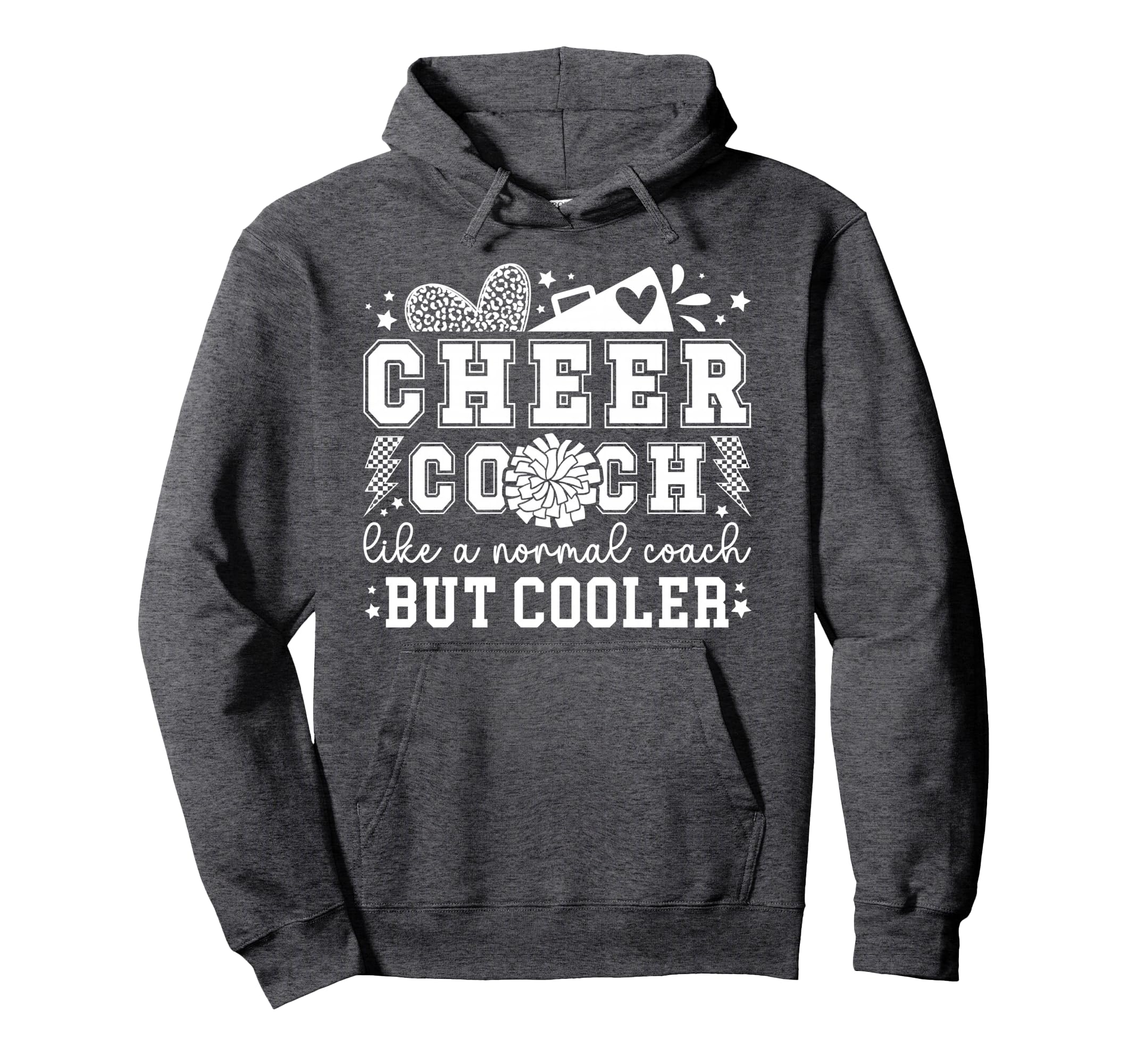 Cheer Coach Definition Cheerleading Hoodie - Minimalist Print Men Women - T-Shirt, Sweatshirt, Hoodie