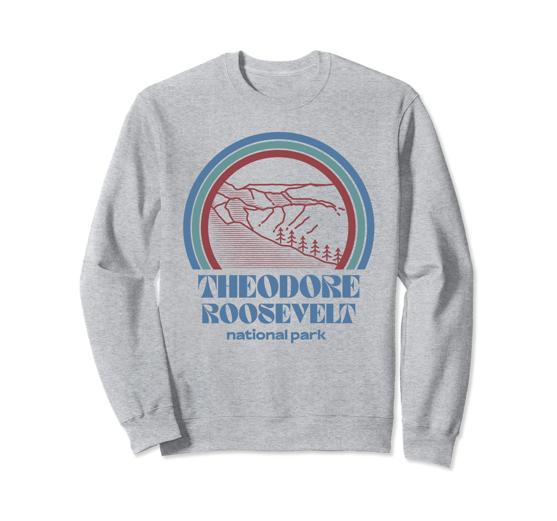 Theodore Roosevelt National Park Sweatshirt - Custom Art Print for Adults - T-Shirt, Sweatshirt, Hoodie