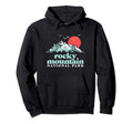 Rocky Mountain National Park 80S Hoodie - Casual Everyday Wear Unisex - T-Shirt, Sweatshirt, Hoodie