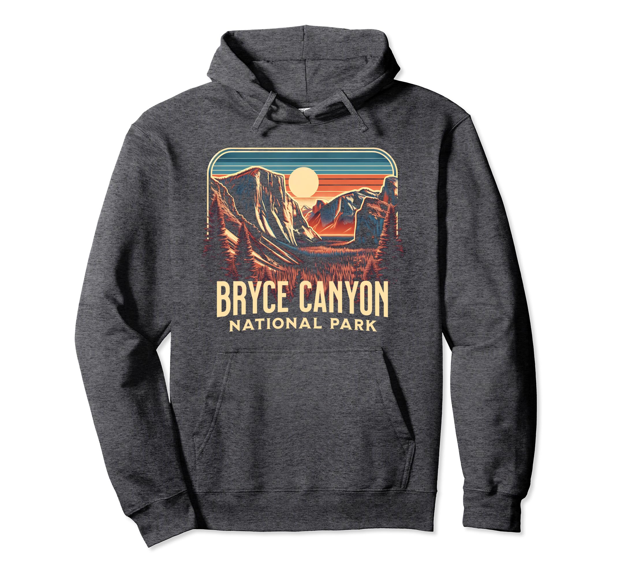 Bryce Canyon National Park Utah Usa Hoodie - Aesthetic Graphic for Adults - T-Shirt, Sweatshirt, Hoodie
