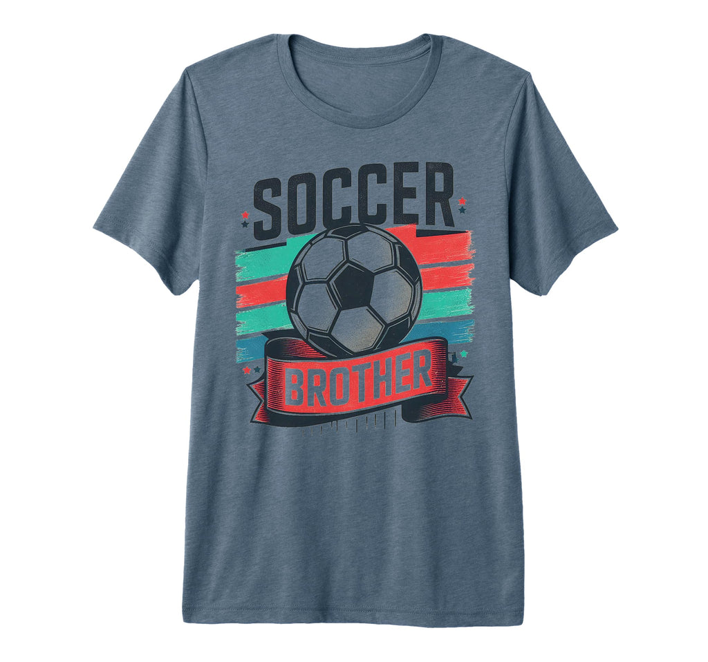 Soccer Brother Family Matching Team T-Shirt - Aesthetic Graphic Men Women - T-Shirt, Sweatshirt, Hoodie